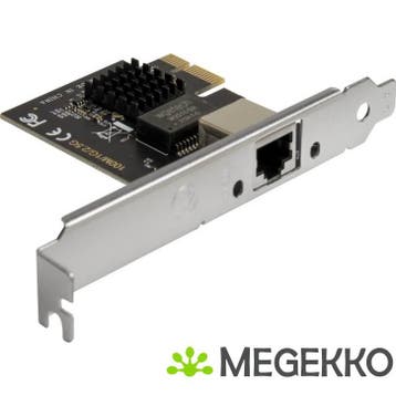 Inter-Tech Argus PCIe x1 2.5G Adapter ST-7266 RJ45 -, Verzenden
