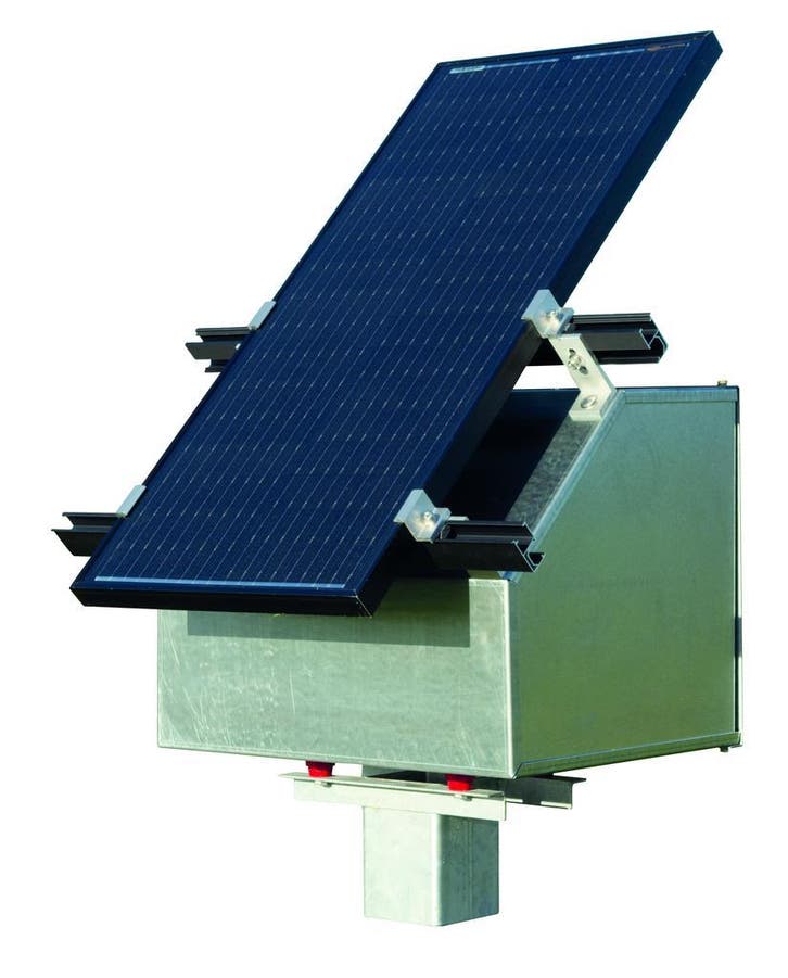 Solar schrikdraadapparaat zonnepaneel schrikdraadapparaat, Dieren en Toebehoren, Stalling en Weidegang, Opfok, Stalling, Weidegang