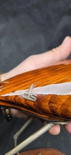 Rare De Stijl Firenze work - signed - Ibis in wood and