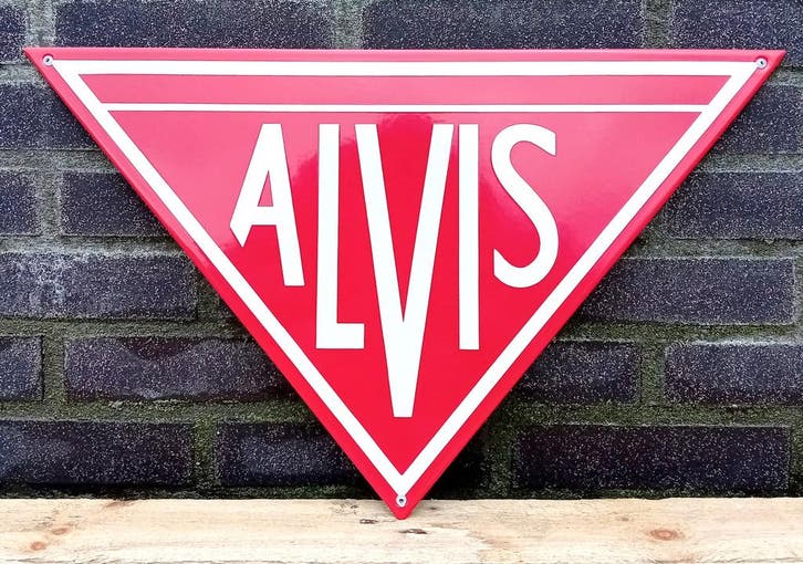 Alvis 55x33 cm, Collections, Marques & Objets publicitaires, Envoi