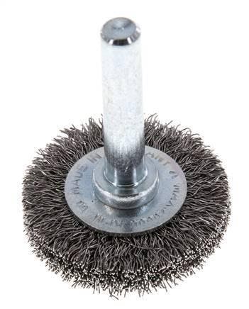 Brosse métallique terminale 6 mm 0.2 mm Arbre Fil dacier, Verzenden
