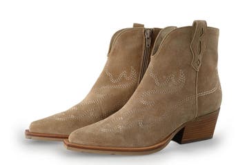 VIA VAI Enkellaarzen in maat 37 Beige, Verzenden, Lage of Enkellaarzen
