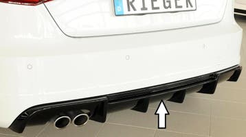 Rieger diffuser | A3 (8V): 07.12-08.16 (tot Facelift) - 3-dr, Verzenden