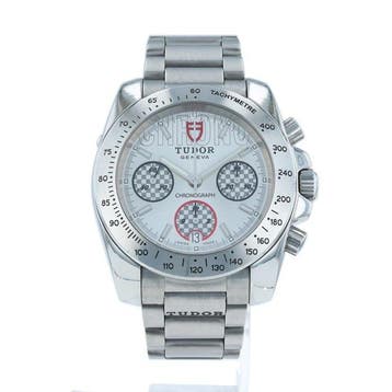 Tudor - Sport Chronograph Date - 20300 - Heren - 2000-2010