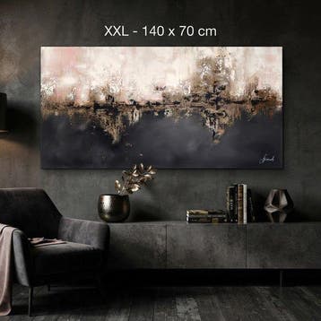 Monika Spiewak - Abstract - Oil Painting Stretched On The
