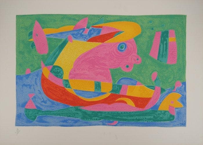 Joan Miro (1893-1983) - Animal surréaliste, Ubu roi, Antiek en Kunst, Antiek | Overige Antiek