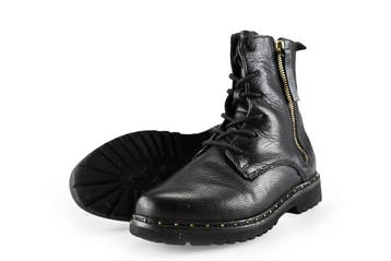 Omoda Veterboots Meisjes in maat 32 Zwart, Kinderen en Baby's, Verzenden, Jongen of Meisje, Schoenen, Nieuw