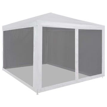vidaXL Partytent met 4 mesh zijwanden 3x3 m, Verzenden