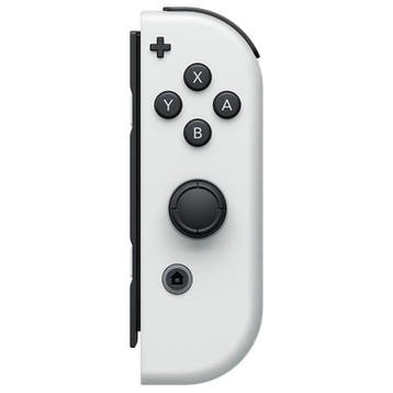 Originele Nintendo Switch Joy Con OLED Wit Rechts, Ophalen of Verzenden, Zo goed als nieuw