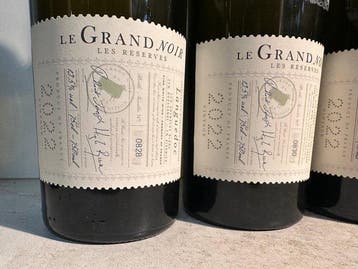 2022 Le Grand Noir Les Reserve Blanc Limited - Languedoc - 6, Verzamelen, Nieuw