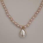 Pendentif - 18 carats Or jaune - Perle - Mer du Sud
