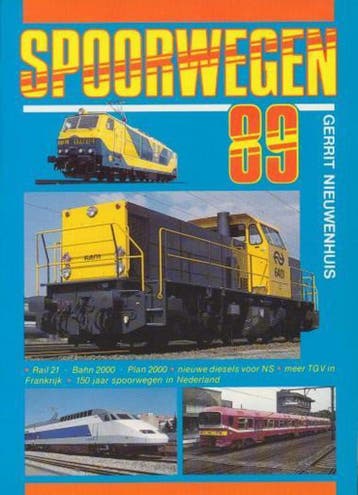 SPOORWEGEN 89 9789060138519 Nieuwenhuis, Boeken, Verzenden, Gelezen, Nieuwenhuis