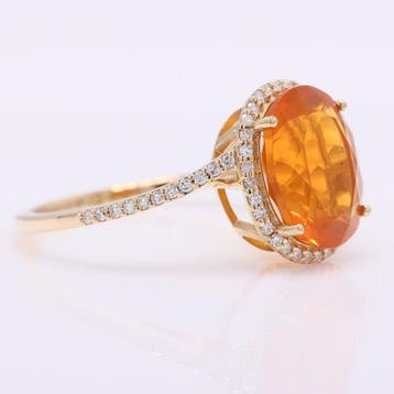 Sans prix de réserve - Bague - 14 carats Or jaune - 2.56ct., Nieuw
