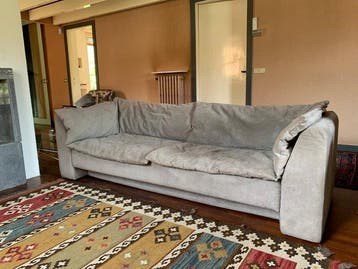 Arflex - Cini Boeri - Canapé - modèle Bonte - Suède, Cuir