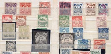 Empire allemand - Belle partie, Stadtpost, Gestempeld