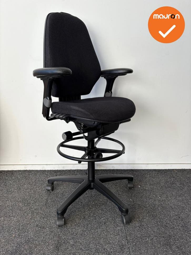 RH Logic 300 - Baliestoel - Antracietgrijze stoffering - Zwa, Articles professionnels, Aménagement de Bureau & Magasin | Mobilier de bureau & Aménagement