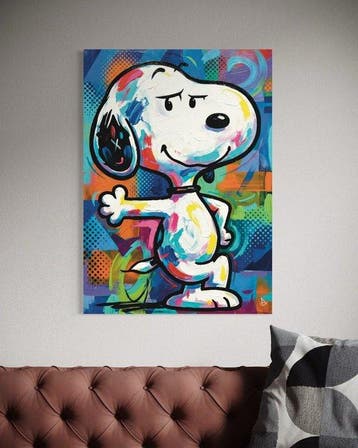 Andrea Di Martino ANDSAL 1991 - Snoopy Animation Pop Art, Nieuw in verpakking