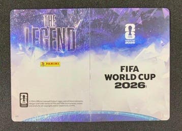 2026 Panini FIFA World Cup 2026 Diego Maradona, Lionel Messi