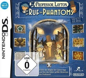 Professor Layton und der Ruf des Phantoms (German) [Nintendo, Games en Spelcomputers, Verzenden, Nieuw