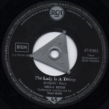 Della Reese – Someday / The Lady Is A Tramp single, Verzenden
