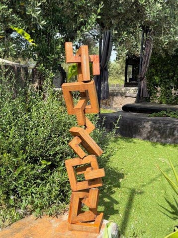 Ana Lucia B.M - Sculpture Corten - XL
