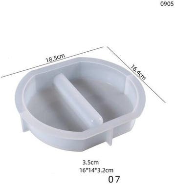 Siliconenmal plat recht 07 reageerbuis epoxy resin 16 cm per, Hobby & Loisirs créatifs, Bricolage