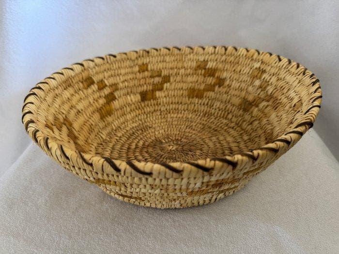 2 manden, Closed Coil en Lazy Stitch - Tohono OOdham, Antiquités & Art, Art | Art non-occidental