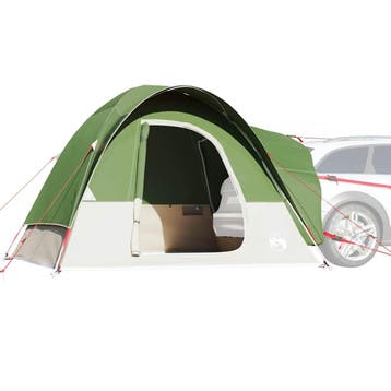 vidaXL Autotent 4-persoons waterdicht groen, Verzenden, Nieuw