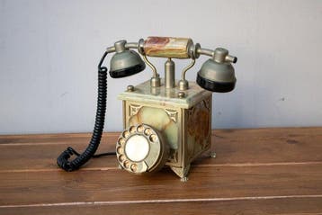 Fatap Italia S.A.S - Analoge telefoon - Messing, Onyx,