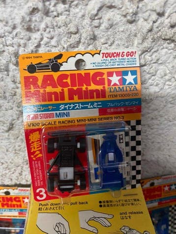 Tamiya 1:100 - Modelauto (4) - Dyna Storm Mini, Hobby en Vrije tijd, Nieuw