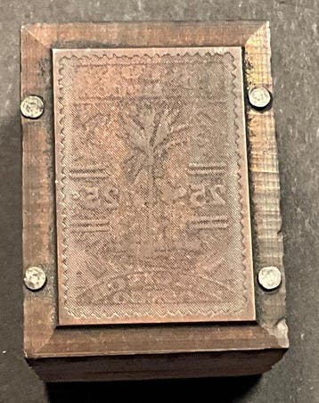 Belgisch-Congo 1921 - Mols Palmboom 25c op 15c oker -, Postzegels en Munten, Gestempeld