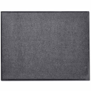 vidaXL Deurmat 120x180 cm PVC grijs, Tuin en Terras, Verzenden, Nieuw