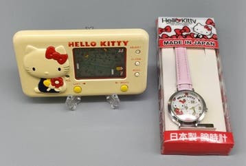 TOMY - Hello Kitty Tennis Game - 1982 + Hello Kitty Women’s, Nieuw
