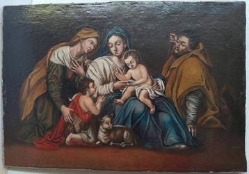 Duitse school (XX) - Sacra Famiglia