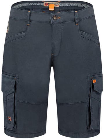 Geographical Norway Bermuda Met Stretch Patrimoine Blauw, Verzenden