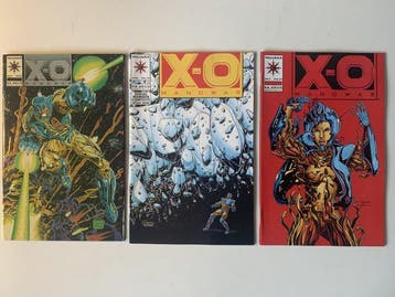 Valiant mixed lot - X-0 Manowar, Magnus Robot Fighter, Solar, Nieuw
