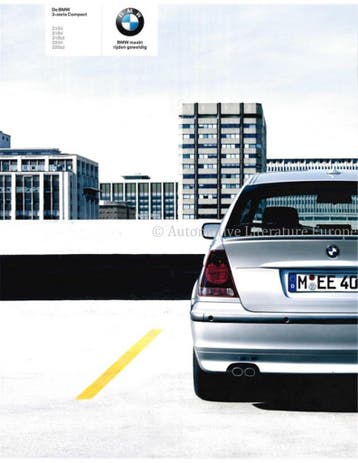 2004 BMW 3 SERIE COMPACT BROCHURE NEDERLANDS, Nieuw
