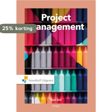 Projectmanagement / Vast Boek / Noordhoff 9789001891589, Verzenden, Zo goed als nieuw, Roel Grit