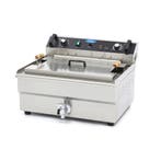 Friteuse - 30 L - 1 panier - avec robinet de vidange, Electroménager, Friteuses, 4 litres ou plus, Verzenden, Neuf