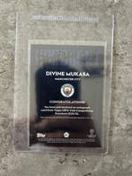 2025/26 Topps Knockout UCL Divine Mukasa Gesigneerde kaart,, Verzamelen, Nieuw