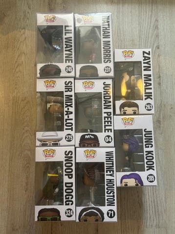 Funko - Funko Pop Lil Wayne, Nathan Morris, Zayn Malik, Sir