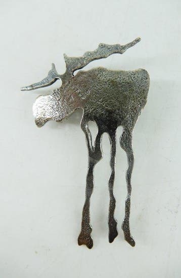 David-Andersen - Broche - Very rare sold out large moose