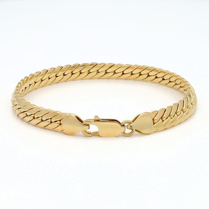 Armband - 18 karaat Geel goud, Bijoux, Sacs & Beauté, Bracelets