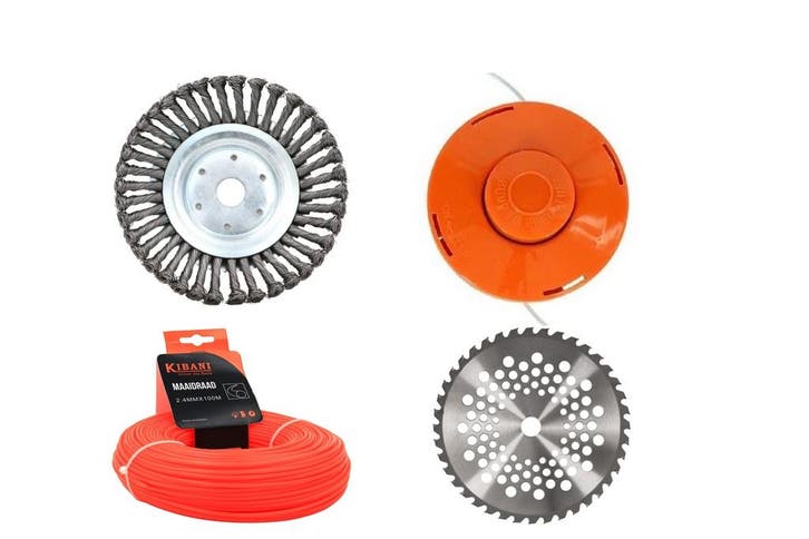 4 Delige Voordeel Set! 15 CM Universele Onkruidborstel -, Tuin en Terras, Hand-tuingereedschap, Nieuw
