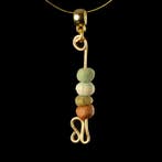 Égypte ancienne, période tardive Pendant, avec des perles de, Antiquités & Art
