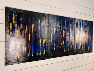 Ronan Martin - Le Silence des Arbres - XXL, Antiquités & Art, Art | Peinture | Moderne