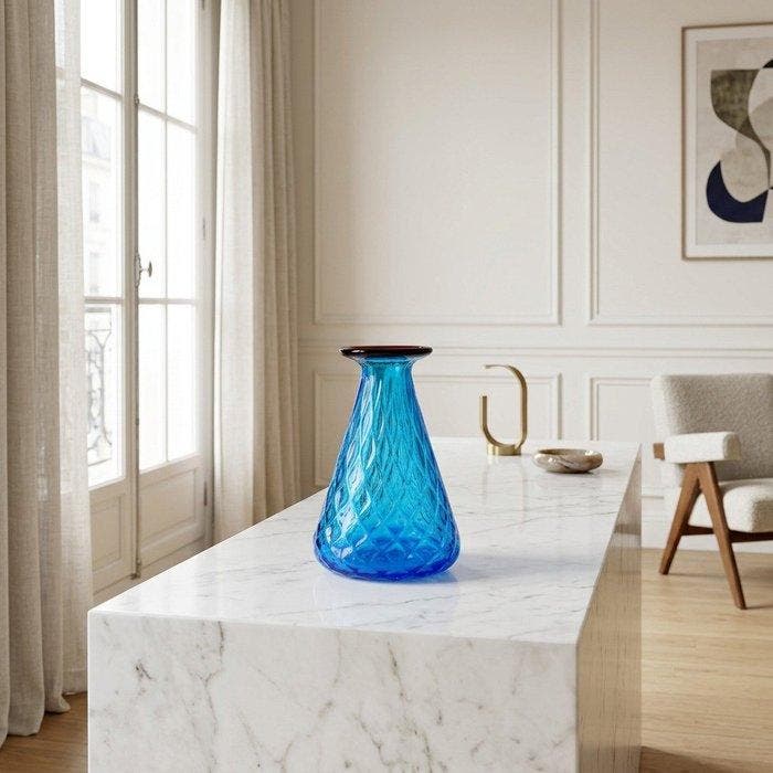 Vaas - Glas - Balloton-vaas, Antiquités & Art, Antiquités | Verre & Cristal