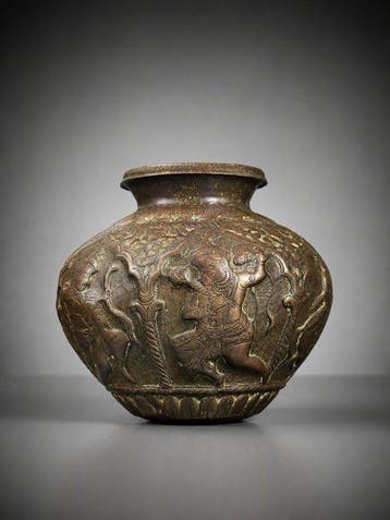 Kom - Koper - Zeldzaam - Lota - 18e/19e eeuw, Antiek en Kunst