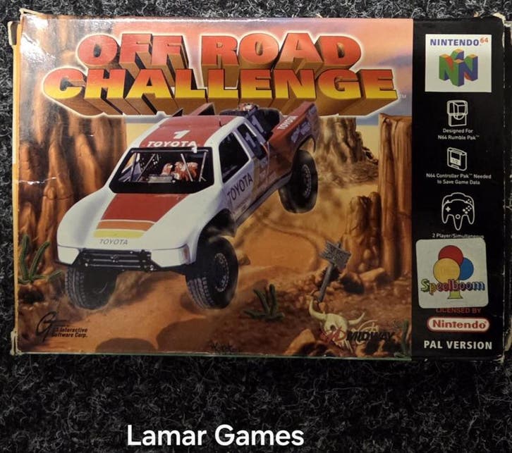 Off road challenge (Nintendo 64 tweedehands game), Consoles de jeu & Jeux vidéo, Jeux | Nintendo 64, Enlèvement ou Envoi