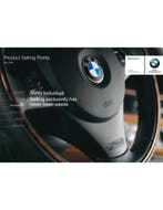 2008 BMW INDIVIDUAL PRODUCT BEARGUMENTATIE BROCHURE ENGELS, Nieuw